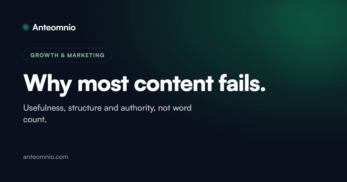 What makes content actually rank, in search and AI