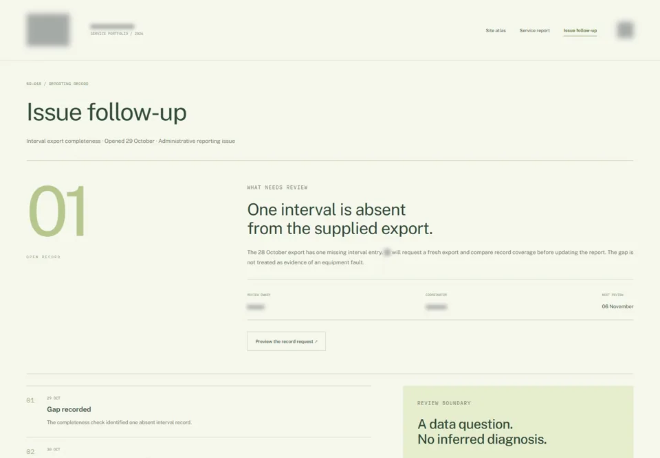 Issue follow-up — identifying labels masked