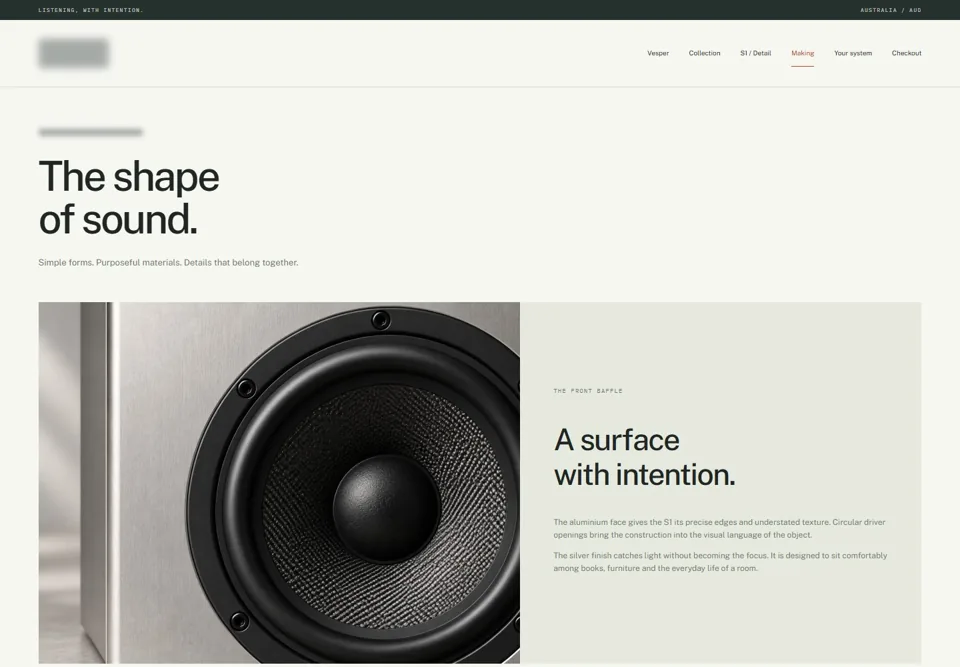 The shape of sound — identifying labels masked