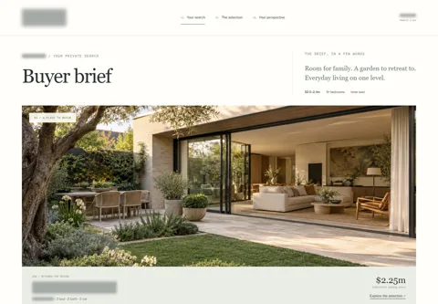 Expanded anonymised project view