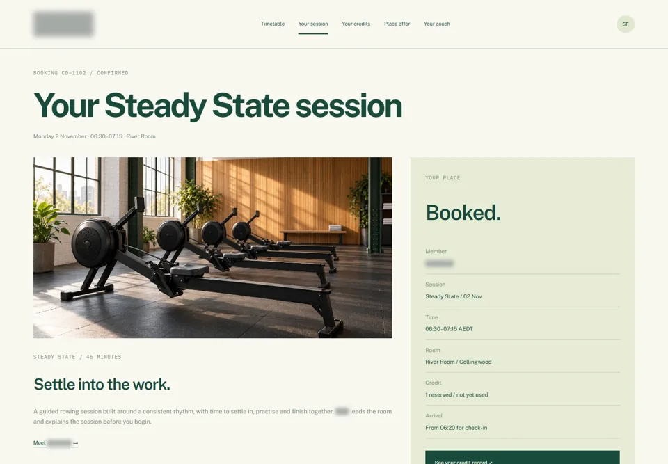 Your Steady State session — identifying labels masked