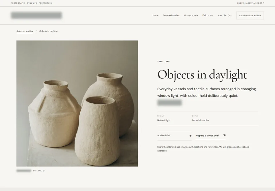 Objects in daylight — identifying labels masked