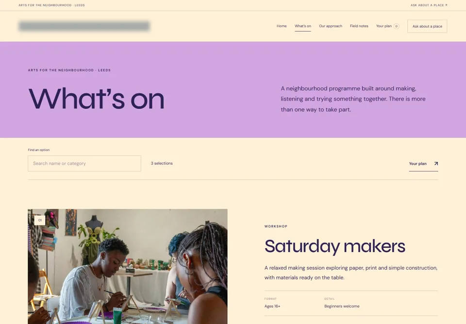 What’s on — identifying labels masked
