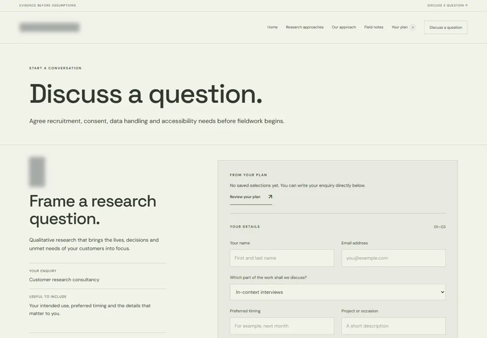 Discuss a question — identifying labels masked