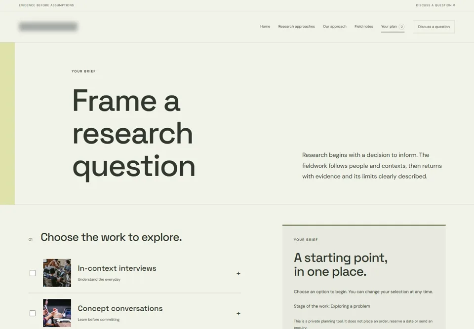 Frame a research question — identifying labels masked
