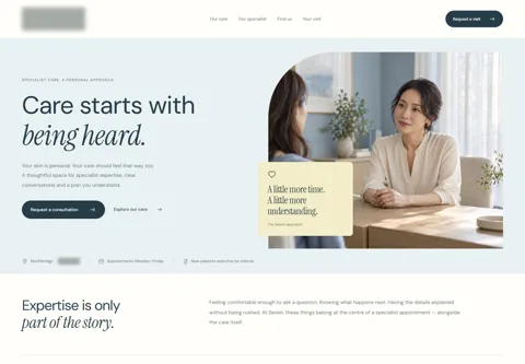 Expanded anonymised project view