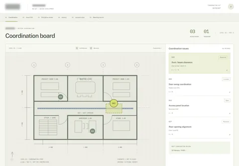 Expanded anonymised project view
