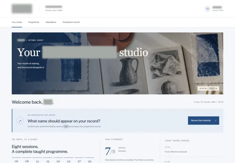 Expanded anonymised project view