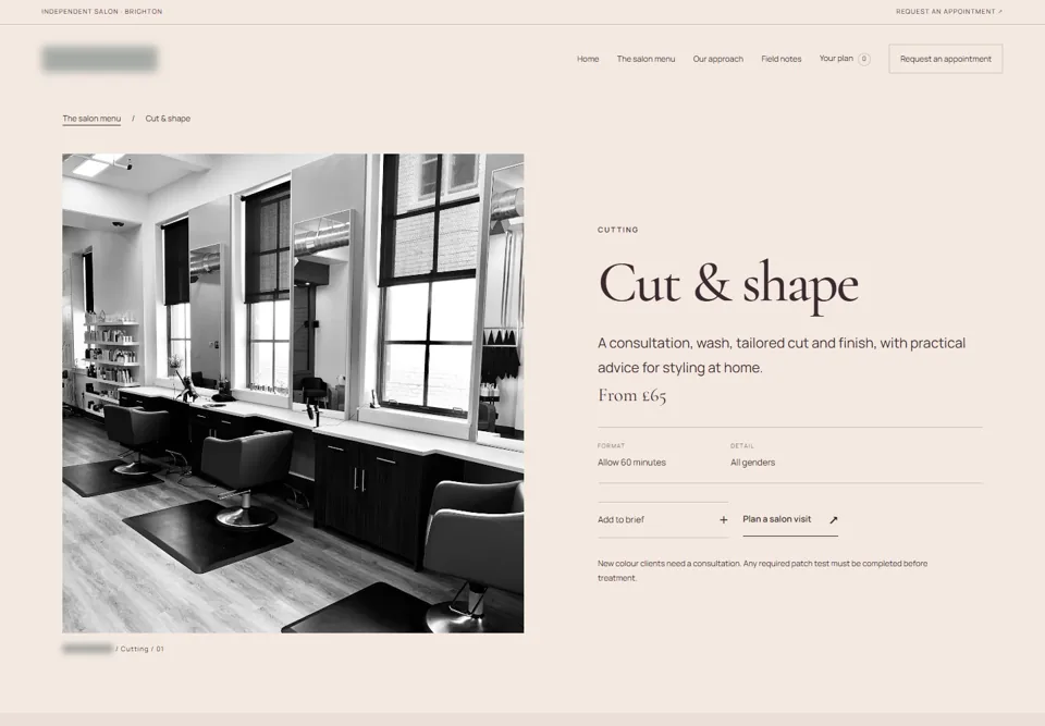 Cut & shape — identifying labels masked