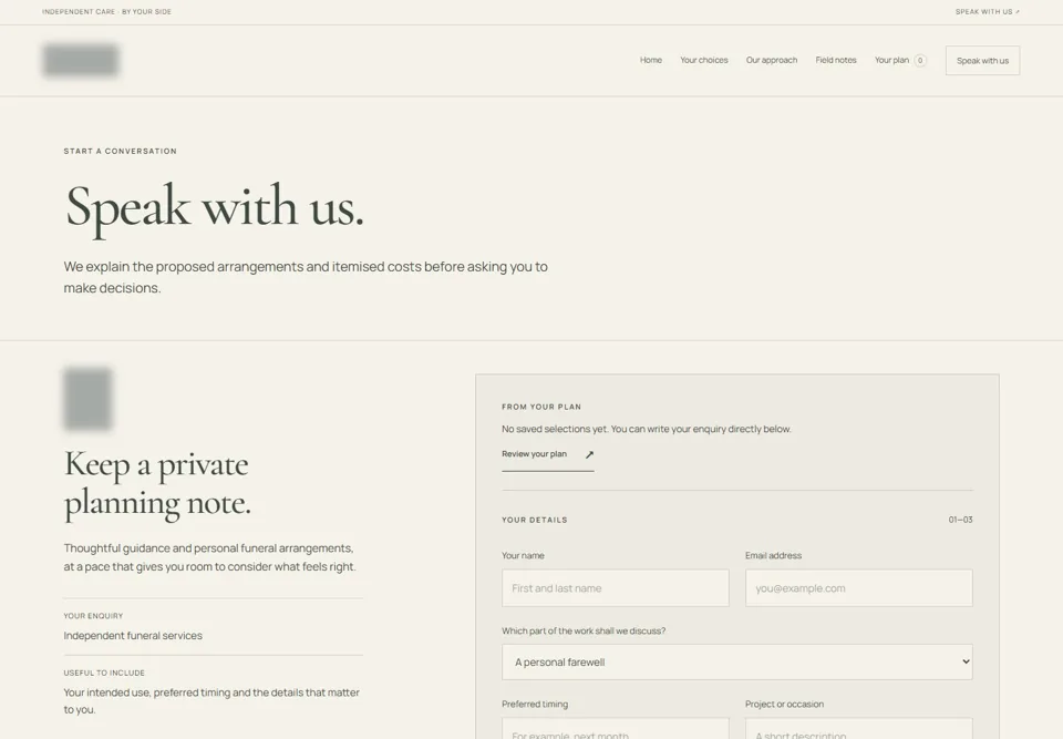 Speak with us — identifying labels masked