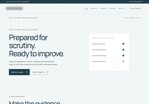 Expanded anonymised project view