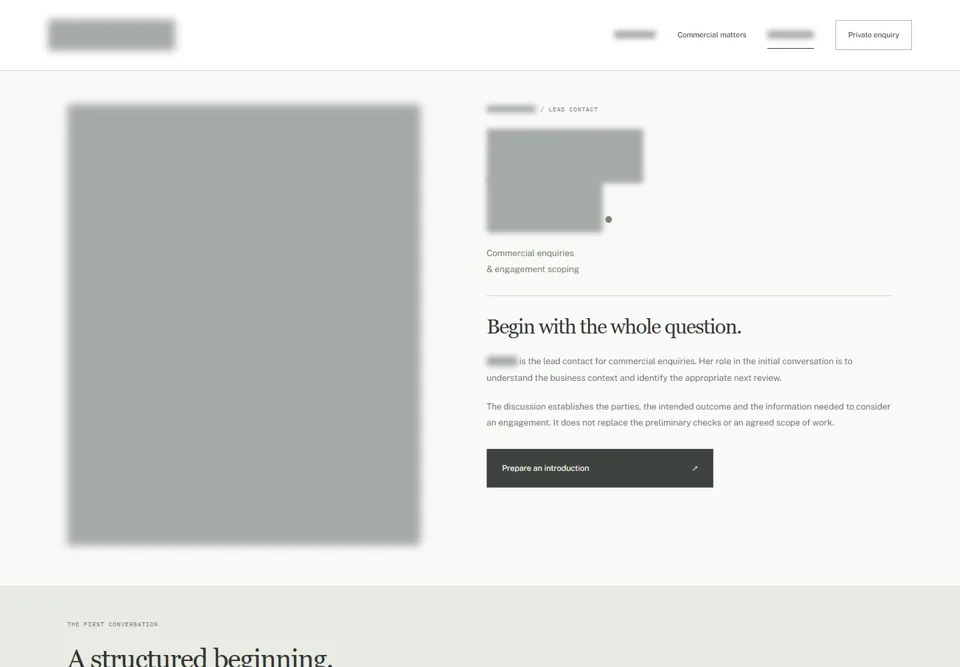 Partner — identifying labels masked