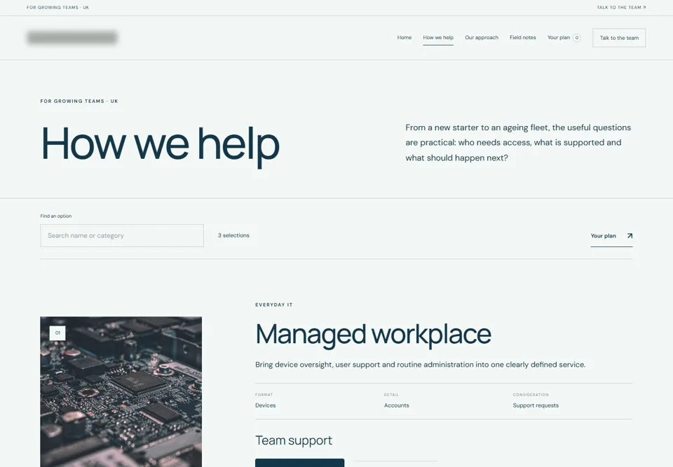 How we help — identifying labels masked