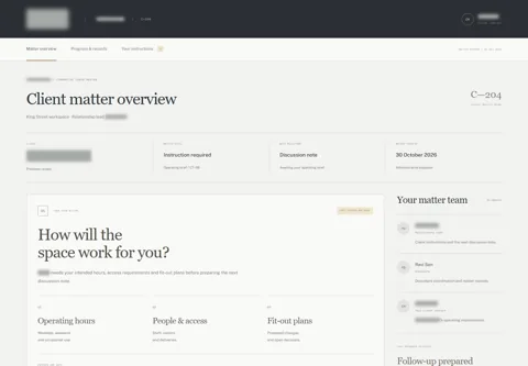 Expanded anonymised project view