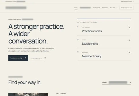 Expanded anonymised project view