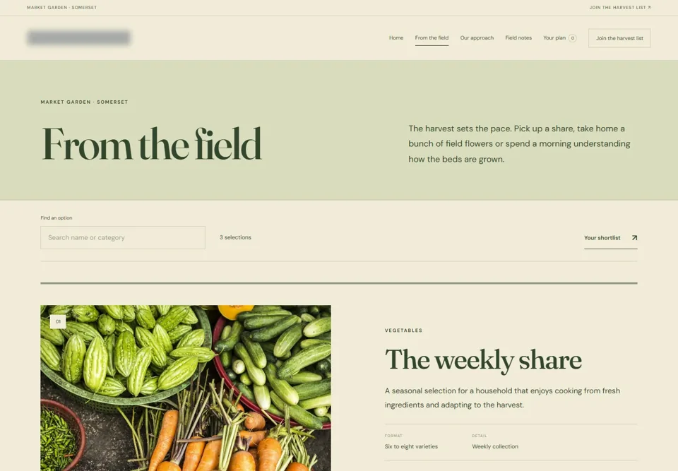 From the field — identifying labels masked