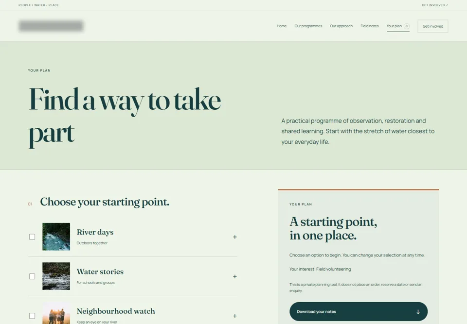 Find a way to take part — identifying labels masked