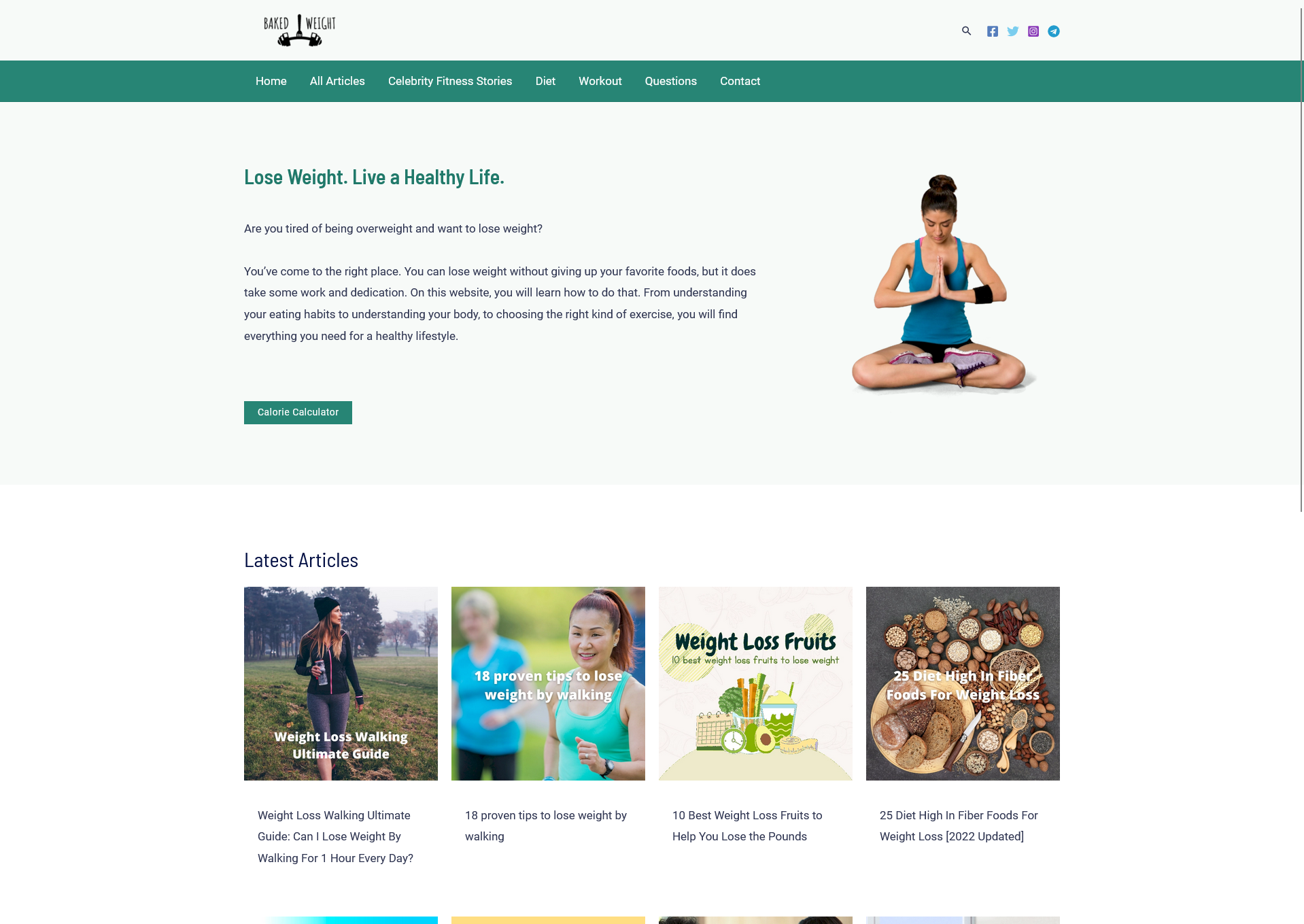 Health & Fitness Website